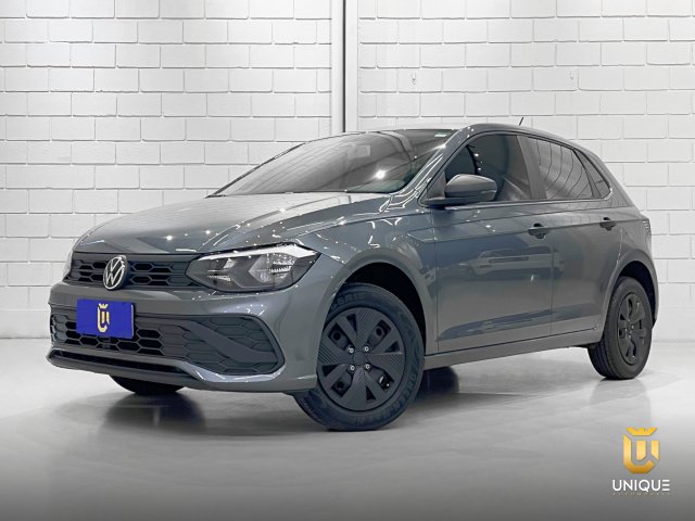 Volkswagen Polo 1.0 MPI TRACK MANUAL 2024/2025 cinza à venda na Unique Automóveis em Indaiatuba — foto 2