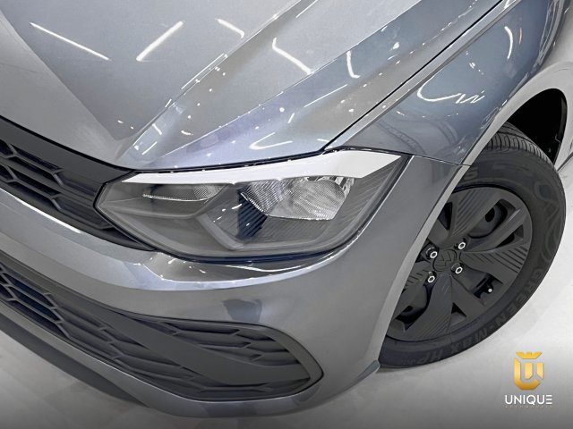 Volkswagen Polo 1.0 MPI TRACK MANUAL 2024/2025 cinza à venda na Unique Automóveis em Indaiatuba — foto 3