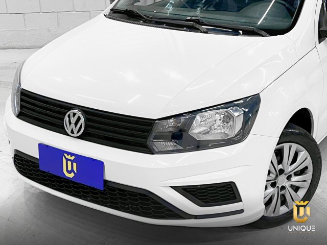Volkswagen Voyage 1.6 MSI TOTALFLEX 4P MANUAL 2021/2022 branco à venda na Unique Automóveis em Indaiatuba — foto 3