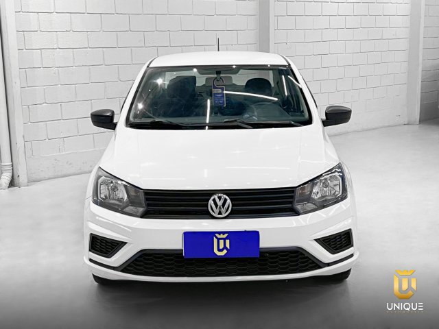 Volkswagen Voyage 1.6 MSI TOTALFLEX 4P MANUAL 2021/2022 branco à venda na Unique Automóveis em Indaiatuba — foto 4