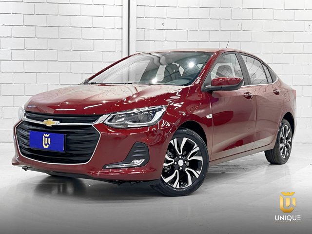 Chevrolet Onix 1.0 TURBO FLEX PLUS PREMIER AUTOMÁTICO 2022/2023 vermelho à venda na Unique Automóveis em Indaiatuba — foto 2
