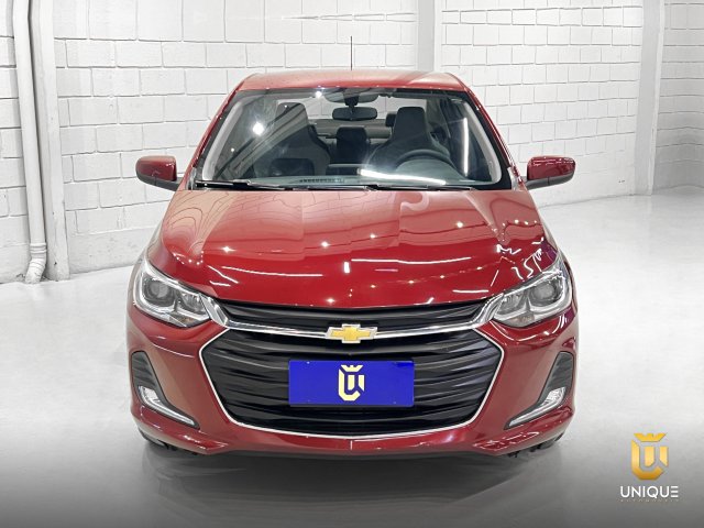 Chevrolet Onix 1.0 TURBO FLEX PLUS PREMIER AUTOMÁTICO 2022/2023 vermelho à venda na Unique Automóveis em Indaiatuba — foto 4