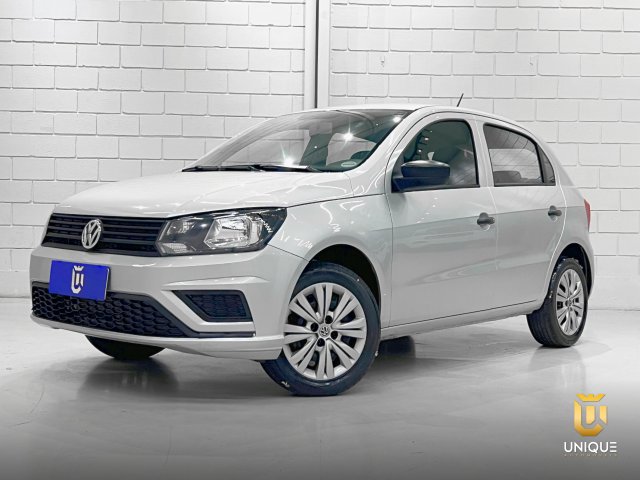 Volkswagen Gol 1.0 12V MPI TOTALFLEX 4P MANUAL 2022/2023 prata à venda na Unique Automóveis em Indaiatuba — foto 2