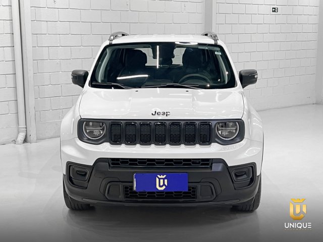 Jeep Renegade 1.3 T270 TURBO FLEX SPORT AT6 2022/2023 branco à venda na Unique Automóveis em Indaiatuba — foto 4
