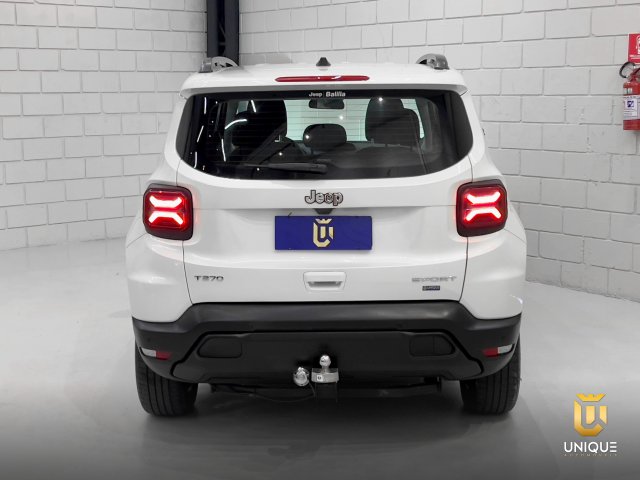 Jeep Renegade 1.3 T270 TURBO FLEX SPORT AT6 2022/2023 branco à venda na Unique Automóveis em Indaiatuba — foto 5
