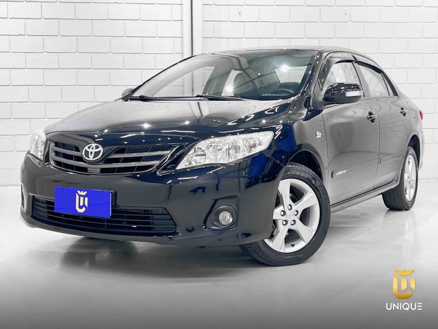 Toyota Corolla 2.0 XEI 16V FLEX 4P AUTOMÁTICO 2014 preto à venda na Unique Automóveis em Indaiatuba — foto 2