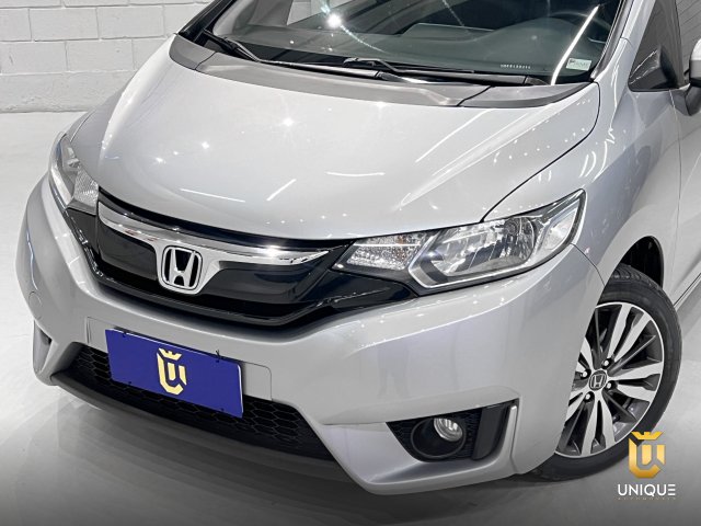 Honda Fit 1.5 EX 16V FLEX 4P AUTOMÁTICO 2017 prata à venda na Unique Automóveis em Indaiatuba — foto 3