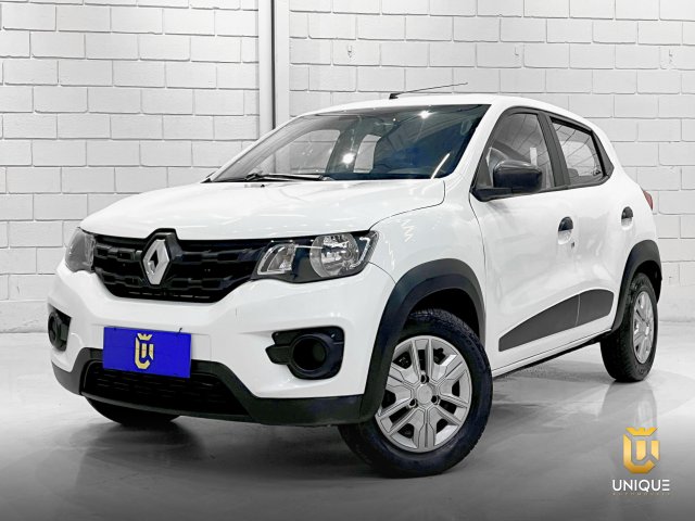 Renault Kwid 1.0 12V SCE FLEX ZEN MANUAL 2020/2021 branco à venda na Unique Automóveis em Indaiatuba — foto 2