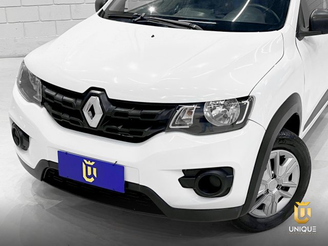 Renault Kwid 1.0 12V SCE FLEX ZEN MANUAL 2020/2021 branco à venda na Unique Automóveis em Indaiatuba — foto 3