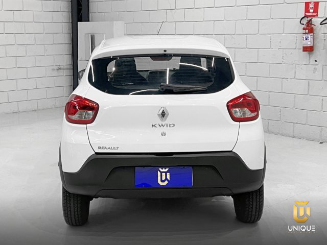 Renault Kwid 1.0 12V SCE FLEX ZEN MANUAL 2020/2021 branco à venda na Unique Automóveis em Indaiatuba — foto 5