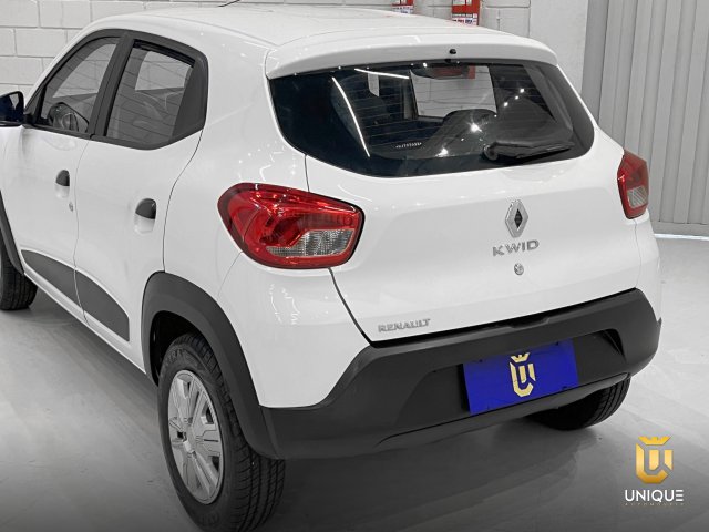 Renault Kwid 1.0 12V SCE FLEX ZEN MANUAL 2020/2021 branco à venda na Unique Automóveis em Indaiatuba — foto 6