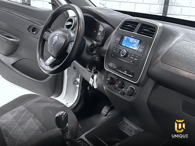 Renault Kwid 1.0 12V SCE FLEX ZEN MANUAL 2020/2021 branco à venda na Unique Automóveis em Indaiatuba — foto 16