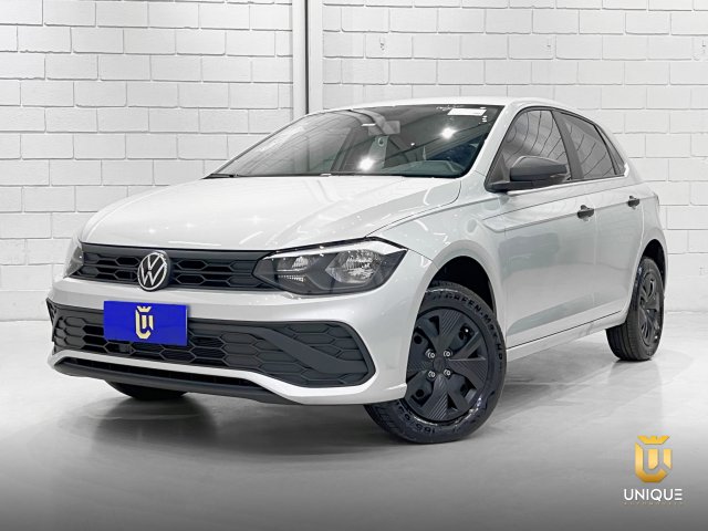 Volkswagen Polo 1.0 MPI ROBUST MANUAL 2024/2025 prata à venda na Unique Automóveis em Indaiatuba — foto 2