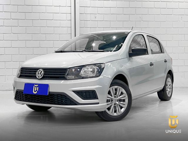 Volkswagen Gol 1.0 12V MPI TOTALFLEX 4P MANUAL 2022/2023 prata à venda na Unique Automóveis em Indaiatuba — foto 2
