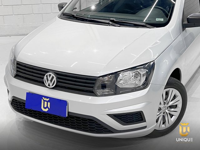Volkswagen Gol 1.0 12V MPI TOTALFLEX 4P MANUAL 2022/2023 prata à venda na Unique Automóveis em Indaiatuba — foto 3