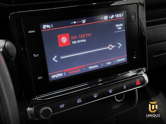 Citroën C4 Cactus 1.6 VTI 120 FLEX X-SERIES EAT6 2021/2022 cinza à venda na Unique Automóveis em Indaiatuba — foto 14
