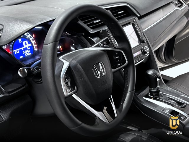 Honda Civic 2.0 16V FLEXONE SPORT 4P CVT 2016/2017 cinza à venda na Unique Automóveis em Indaiatuba — foto 15