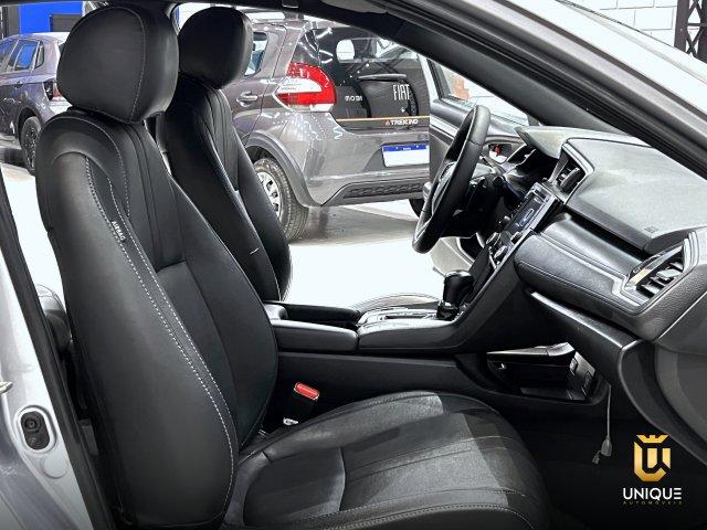 Honda Civic 2.0 16V FLEXONE SPORT 4P CVT 2016/2017 cinza à venda na Unique Automóveis em Indaiatuba — foto 17