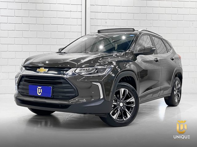 Chevrolet Tracker 1.2 TURBO FLEX PREMIER AUTOMÁTICO 2024/2025 verde à venda na Unique Automóveis em Indaiatuba — foto 2