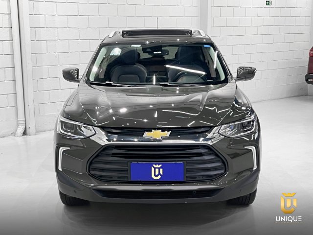Chevrolet Tracker 1.2 TURBO FLEX PREMIER AUTOMÁTICO 2024/2025 verde à venda na Unique Automóveis em Indaiatuba — foto 4