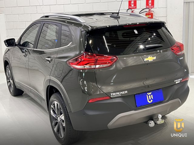 Chevrolet Tracker 1.2 TURBO FLEX PREMIER AUTOMÁTICO 2024/2025 verde à venda na Unique Automóveis em Indaiatuba — foto 6