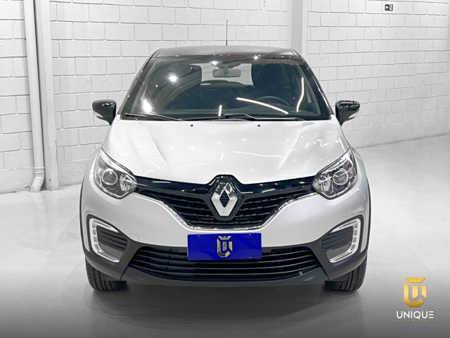 Renault Captur 1.6 16V SCE FLEX LIFE X-TRONIC 2018/2019 prata à venda na Unique Automóveis em Indaiatuba — foto 3