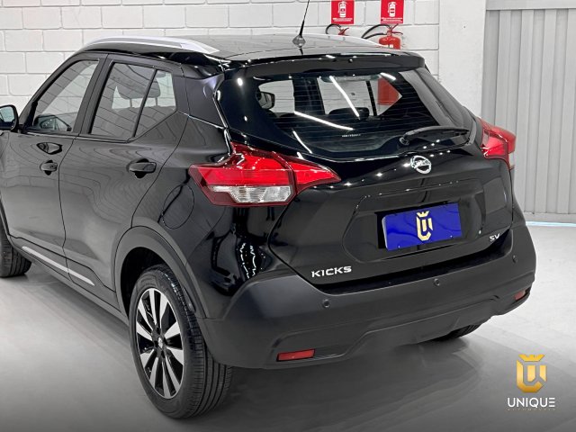 Nissan Kicks 1.6 16V FLEXSTART SV 4P XTRONIC 2019 preto à venda na Unique Automóveis em Indaiatuba — foto 6