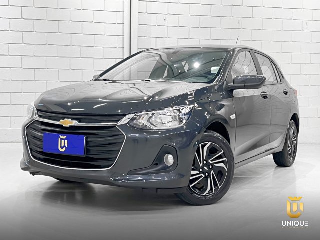 Chevrolet Onix 1.0 FLEX PLUS LT MANUAL 2023/2024 cinza à venda na Unique Automóveis em Indaiatuba — foto 2
