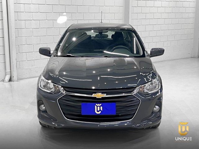 Chevrolet Onix 1.0 FLEX PLUS LT MANUAL 2023/2024 cinza à venda na Unique Automóveis em Indaiatuba — foto 4