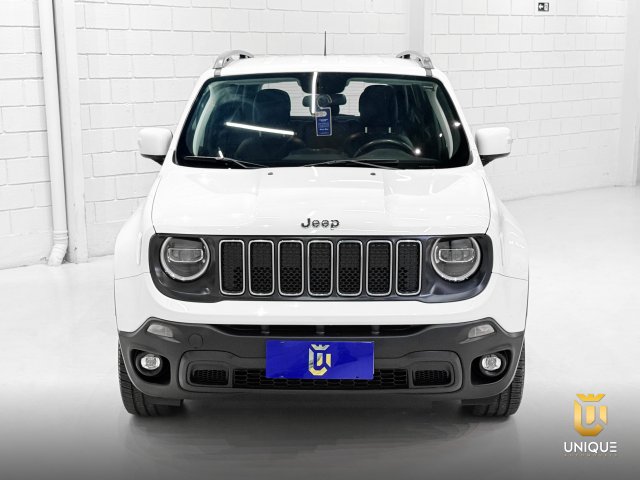 Jeep Renegade 1.8 16V FLEX LONGITUDE 4P AUTOMÁTICO 2021 branco à venda na Unique Automóveis em Indaiatuba — foto 4