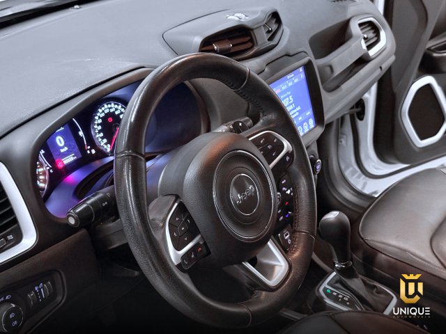 Jeep Renegade 1.8 16V FLEX LONGITUDE 4P AUTOMÁTICO 2021 branco à venda na Unique Automóveis em Indaiatuba — foto 11