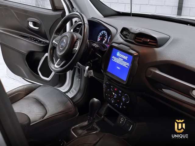 Jeep Renegade 1.8 16V FLEX LONGITUDE 4P AUTOMÁTICO 2021 branco à venda na Unique Automóveis em Indaiatuba — foto 18