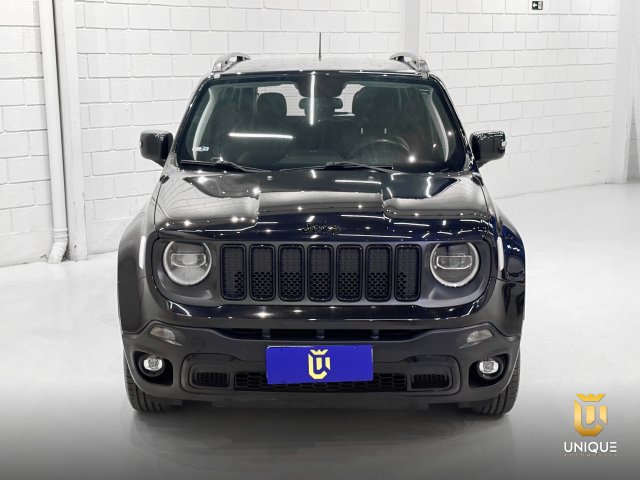 Jeep Renegade 1.8 16V FLEX SPORT 4P AUTOMÁTICO 2021 preto à venda na Unique Automóveis em Indaiatuba — foto 4