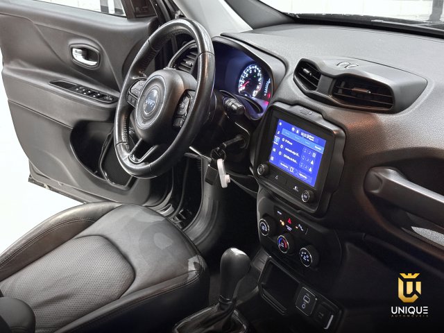 Jeep Renegade 1.8 16V FLEX SPORT 4P AUTOMÁTICO 2021 preto à venda na Unique Automóveis em Indaiatuba — foto 17