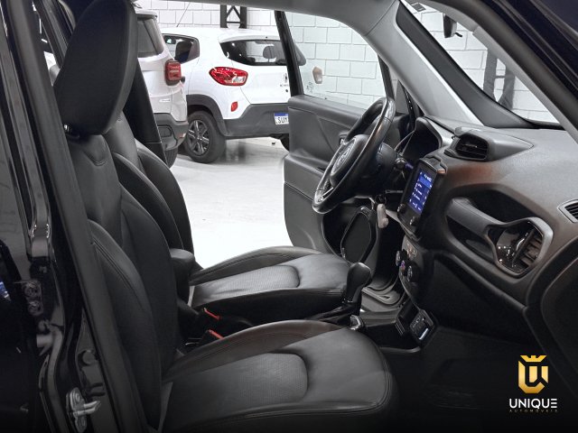 Jeep Renegade 1.8 16V FLEX SPORT 4P AUTOMÁTICO 2021 preto à venda na Unique Automóveis em Indaiatuba — foto 18