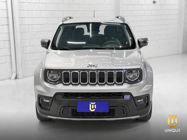Jeep Renegade 1.3 T270 TURBO FLEX LONGITUDE AT6 2022 prata à venda na Unique Automóveis em Indaiatuba — foto 4