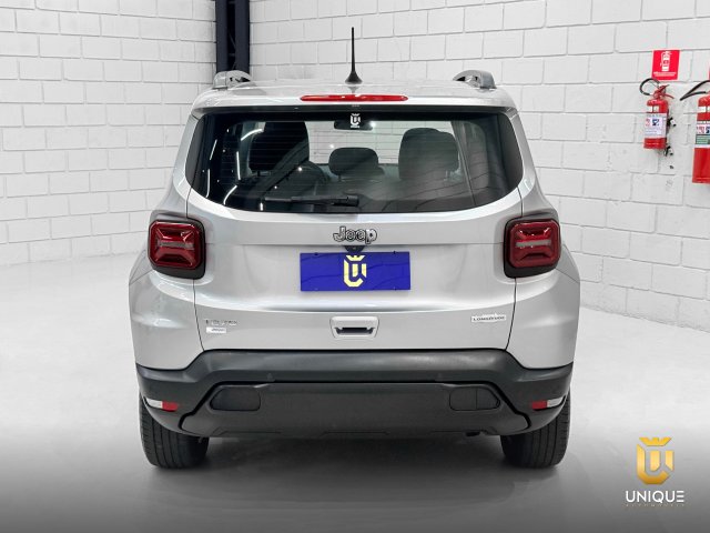 Jeep Renegade 1.3 T270 TURBO FLEX LONGITUDE AT6 2022 prata à venda na Unique Automóveis em Indaiatuba — foto 5