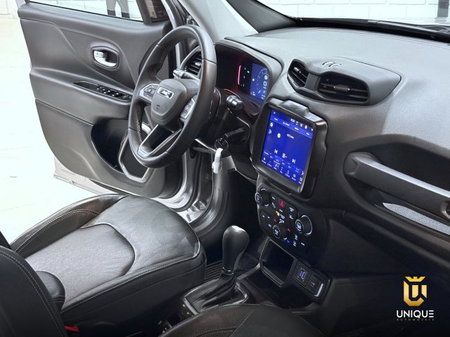 Jeep Renegade 1.3 T270 TURBO FLEX LONGITUDE AT6 2022 prata à venda na Unique Automóveis em Indaiatuba — foto 19