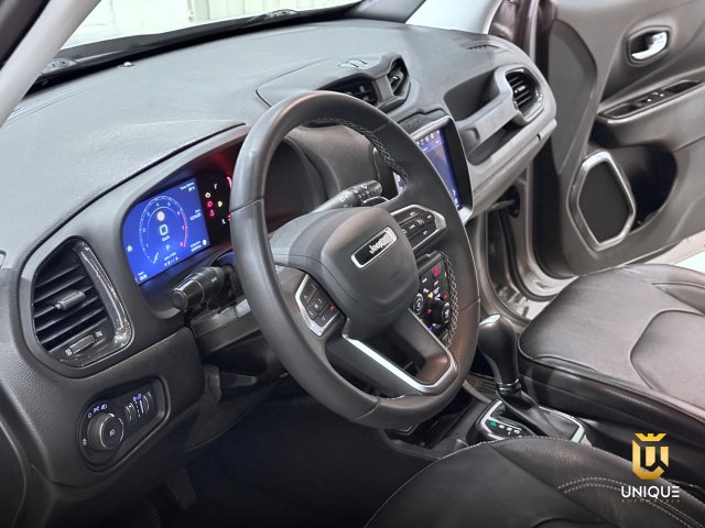 Jeep Renegade 1.3 T270 TURBO FLEX LONGITUDE AT6 2022 prata à venda na Unique Automóveis em Indaiatuba — foto 20