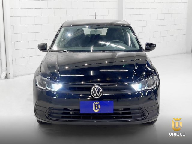 Volkswagen Polo 1.0 MPI MANUAL 2023/2024 preto à venda na Unique Automóveis em Indaiatuba — foto 4