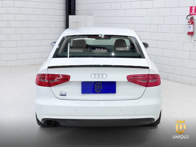 Audi A4 1.8 TFSI AMBIENTE AVANT GASOLINA 4P MULTITRONIC 2014/2015 branco à venda na Unique Automóveis em Indaiatuba — foto 5