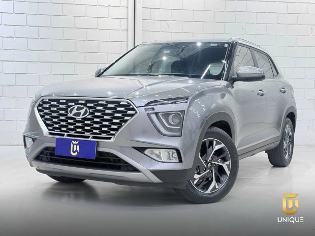 Hyundai Creta 1.0 TGDI FLEX LIMITED AUTOMÁTICO 2022/2023 cinza à venda na Unique Automóveis em Indaiatuba — foto 2