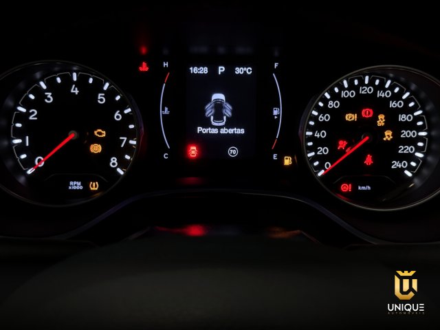 Jeep Compass 2.0 16V FLEX SPORT AUTOMÁTICO 2019/2020 branco à venda na Unique Automóveis em Indaiatuba — foto 10