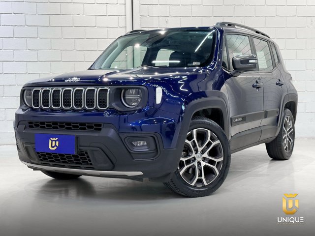 Jeep Renegade 1.3 T270 TURBO FLEX LONGITUDE AT6 2022/2023 azul à venda na Unique Automóveis em Indaiatuba — foto 2