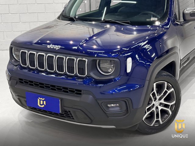 Jeep Renegade 1.3 T270 TURBO FLEX LONGITUDE AT6 2022/2023 azul à venda na Unique Automóveis em Indaiatuba — foto 3