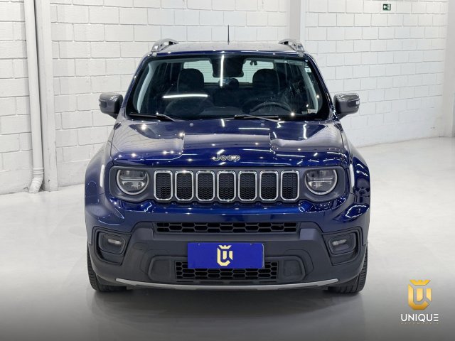 Jeep Renegade 1.3 T270 TURBO FLEX LONGITUDE AT6 2022/2023 azul à venda na Unique Automóveis em Indaiatuba — foto 4