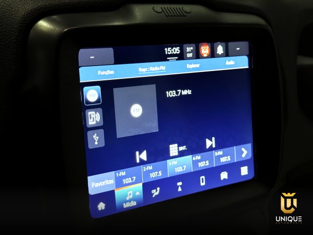 Jeep Renegade 1.3 T270 TURBO FLEX LONGITUDE AT6 2022/2023 azul à venda na Unique Automóveis em Indaiatuba — foto 15