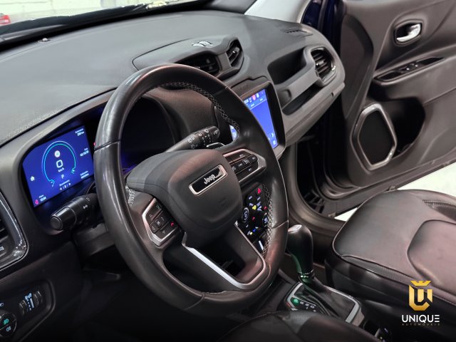 Jeep Renegade 1.3 T270 TURBO FLEX LONGITUDE AT6 2022/2023 azul à venda na Unique Automóveis em Indaiatuba — foto 16