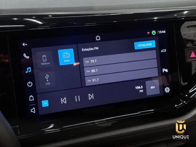 Volkswagen Nivus 1.0 200 TSI TOTAL FLEX HIGHLINE AUTOMÁTICO 2021/2022 cinza à venda na Unique Automóveis em Indaiatuba — foto 15