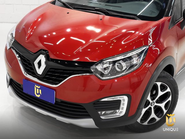 Renault Captur 1.6 16V SCE FLEX INTENSE X-TRONIC 2018/2019 vermelho à venda na Unique Automóveis em Indaiatuba — foto 3